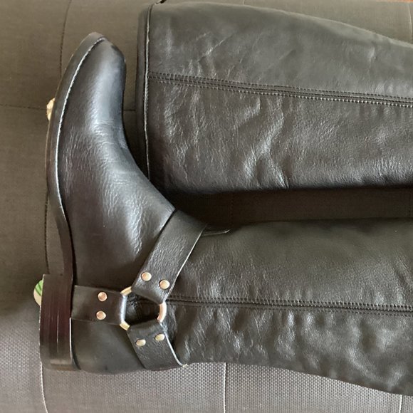 FRYE Phillip Harness Tall Boots 9.5M - Picture 12 of 15